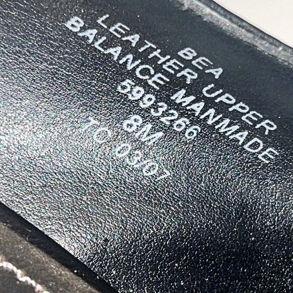 Liz Claiborne Bea Dark Blue Patent Leather Croc Embossed Slingback Heels Size 8 - Picture 10 of 10